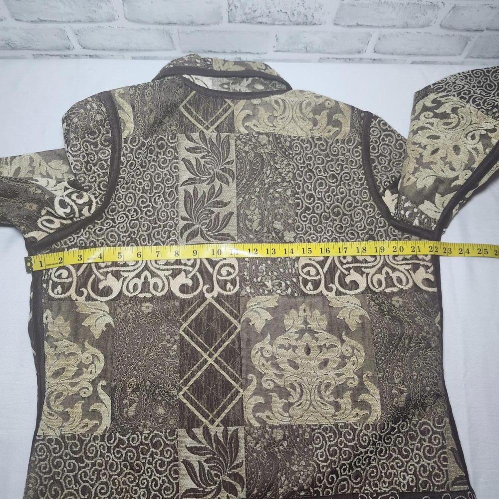 Draper's & Damon's Women's Patchwork Pattern Jack… - image 8